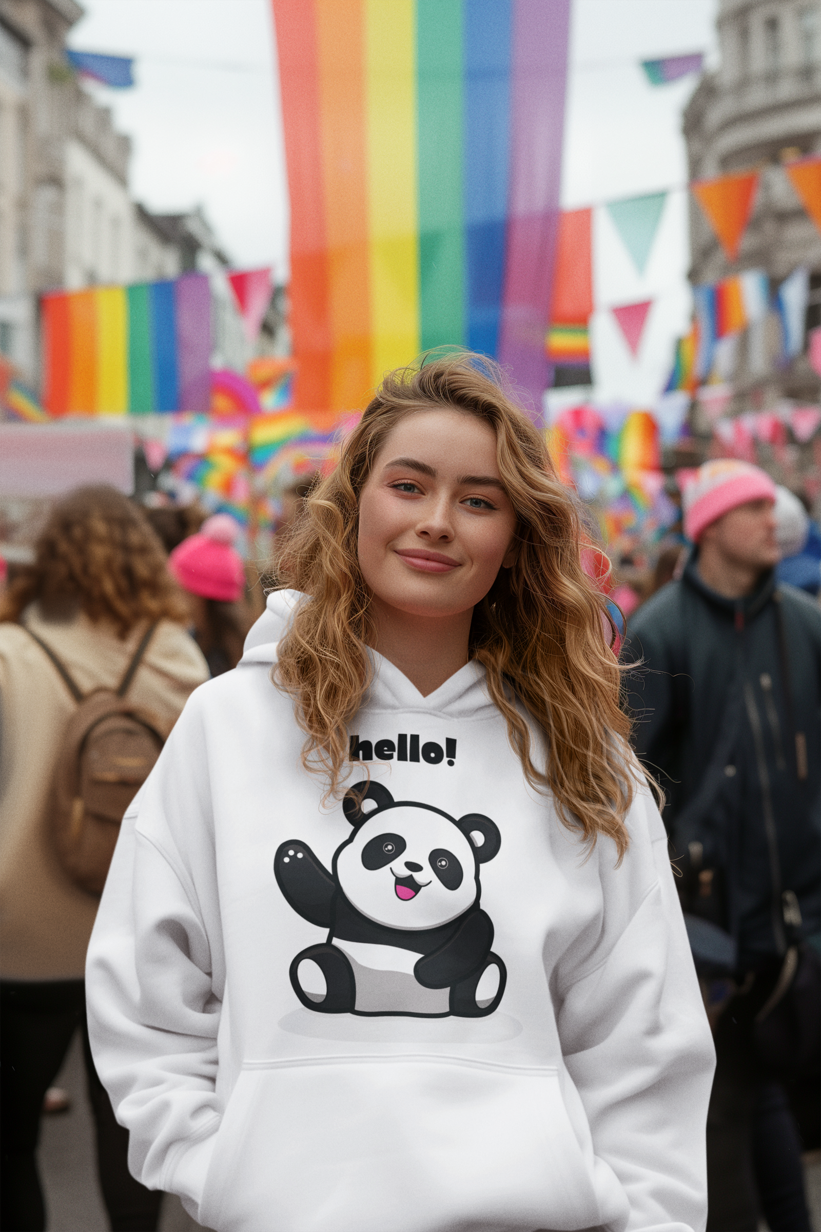 Cute Panda Hoodie