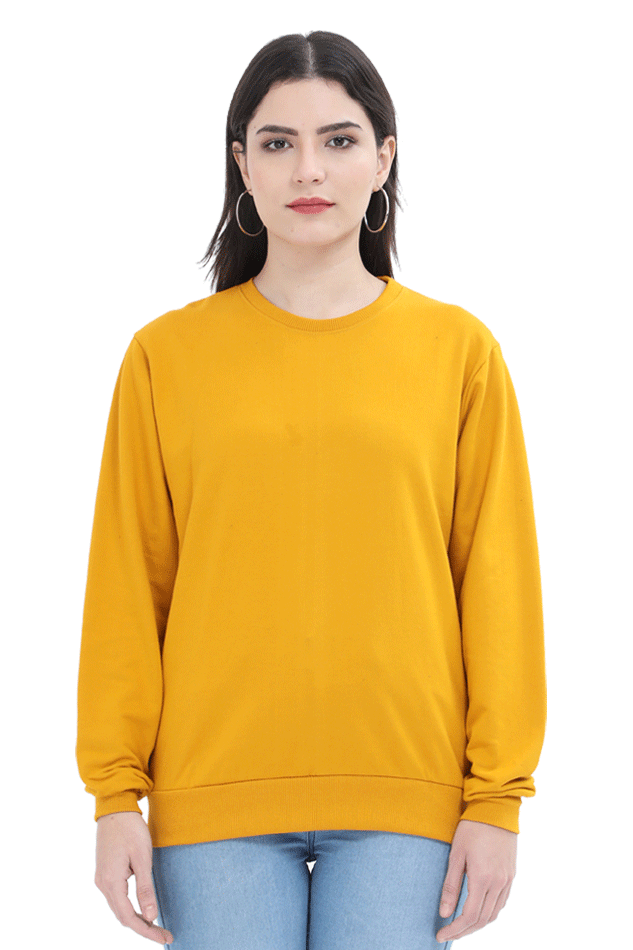 Sweatshirts Mustard Yellow