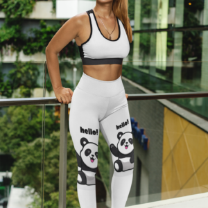 Cute Panda Leggings